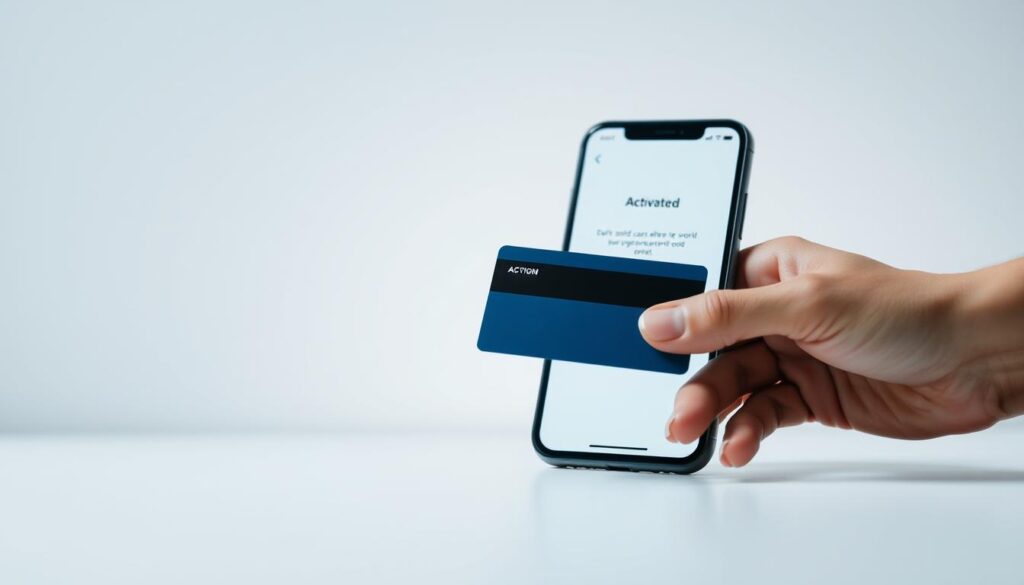 ativação de cartão de crédito