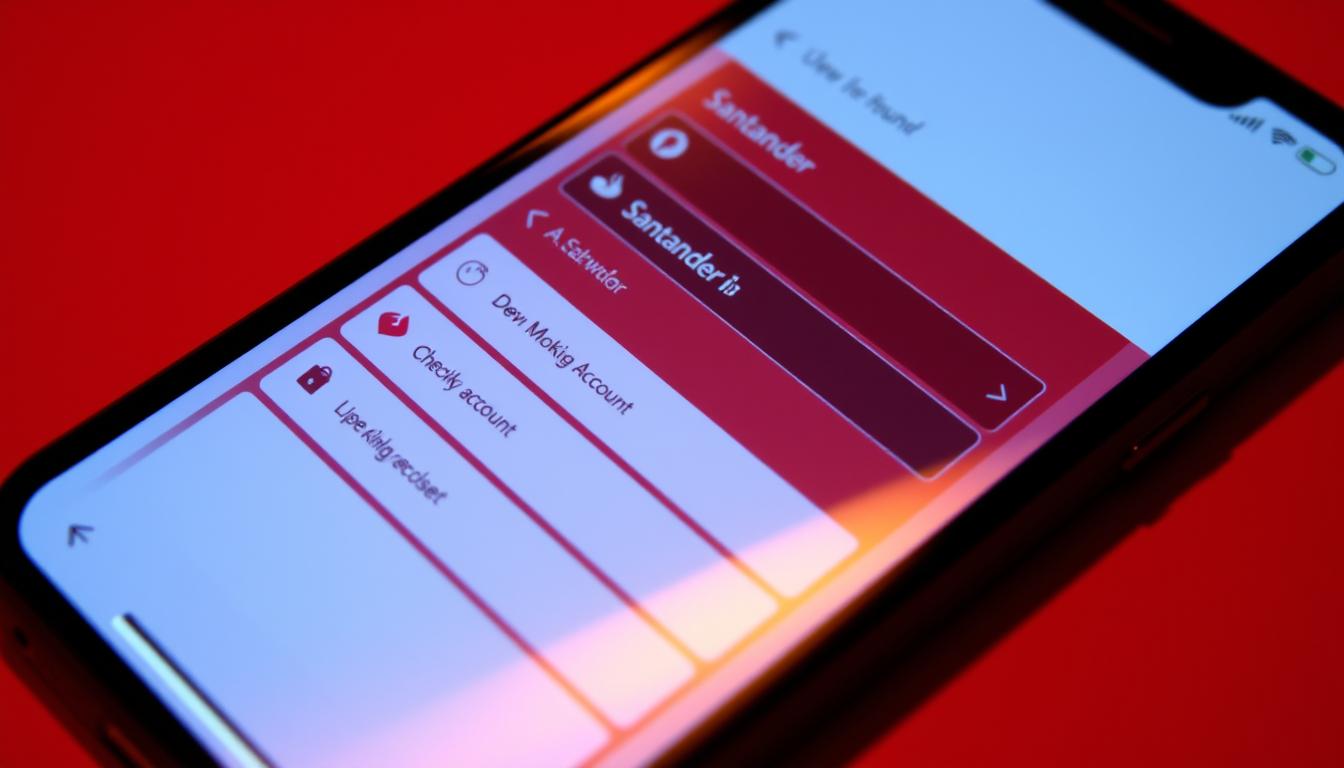 como abrir conta corrente no santander pelo celular​