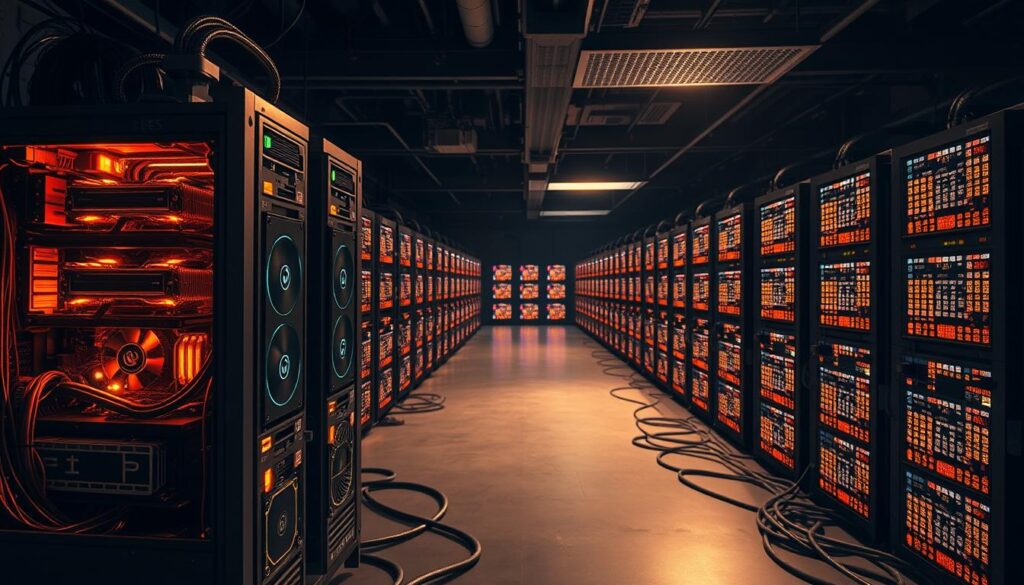mineração de criptomoedas